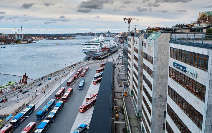Busstrafik i Stockholm