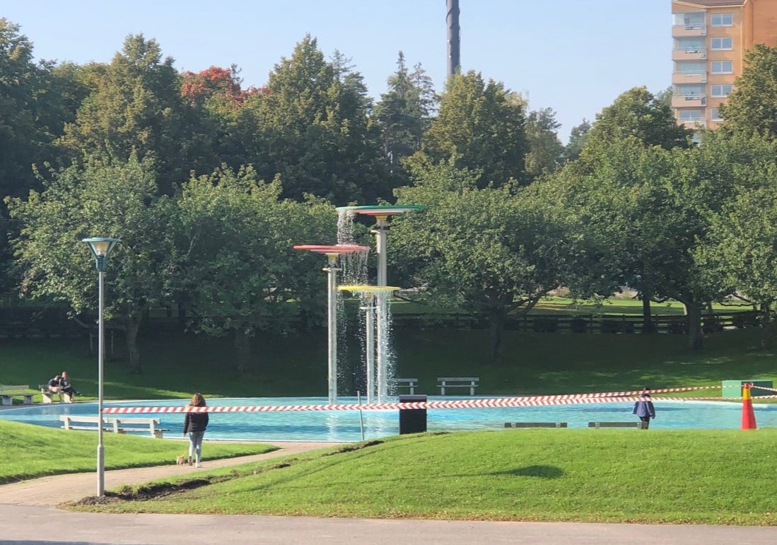 Fontänen vid Storstugan